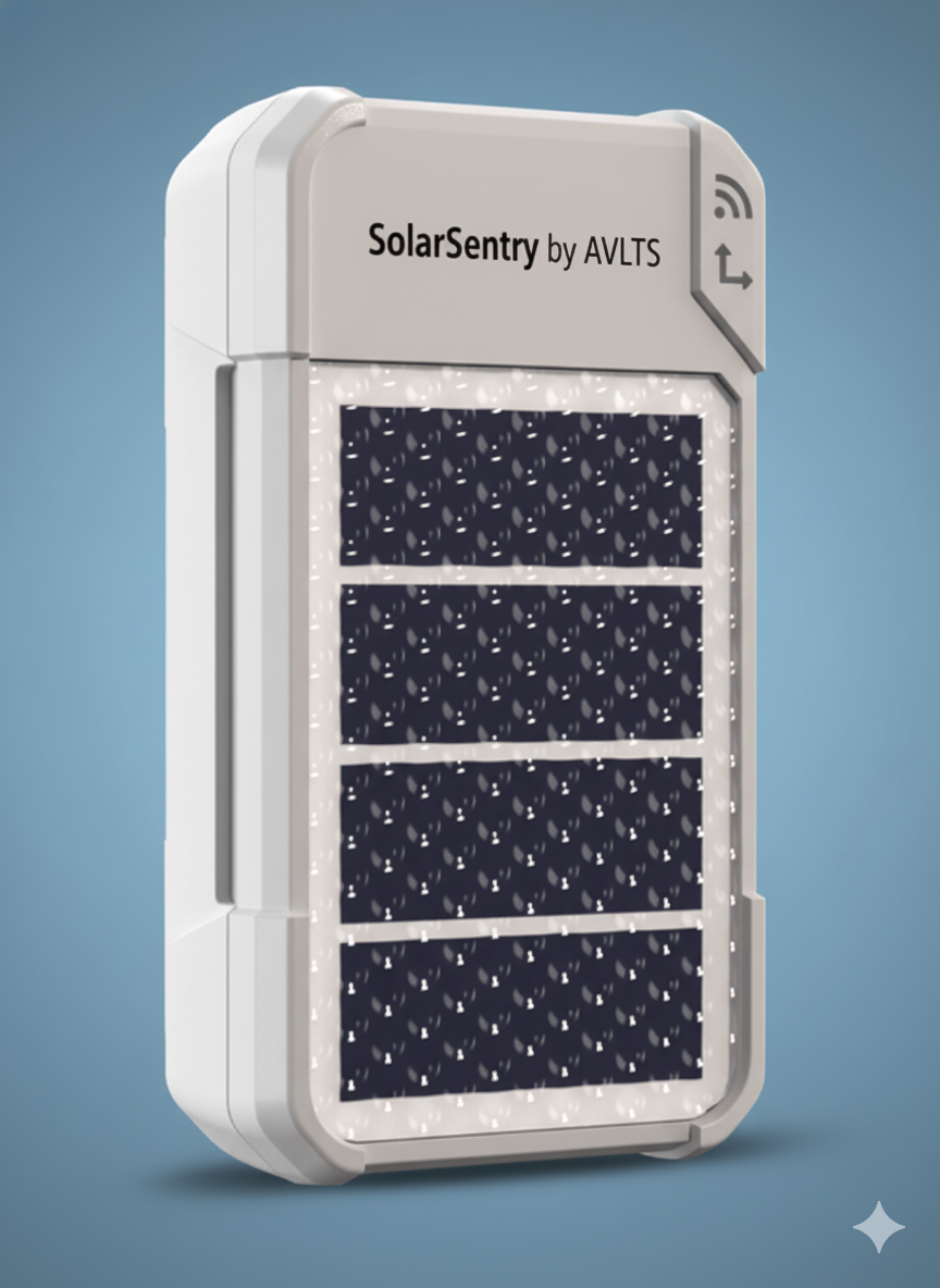 AVLTS SolarSentry™ – Solar-Powered Satellite Tracker for Livestock & Adventure